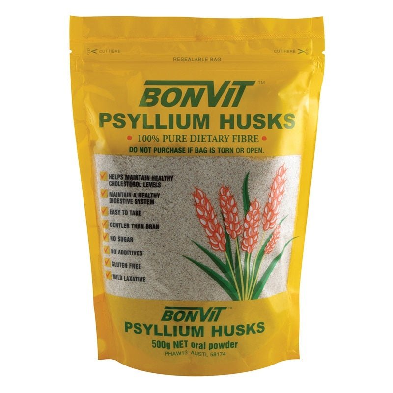 Bonvit Psyllium Husks 500g - Vital Pharmacy Supplies