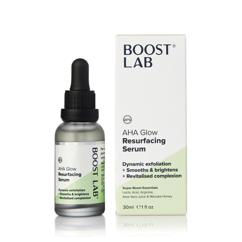 Boost Lab AHA Glow Resurfacing Serum 30mL - Vital Pharmacy Supplies