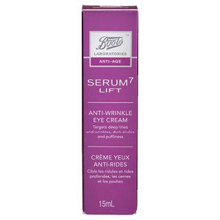 Boots Laboratories Serum 7 Lift Anti-Wrinkle Eye Cream 15mL - Vital Pharmacy Supplies