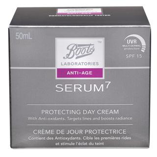 Boots Laboratories Serum 7 Protecting Day Cream SPF15 50mL - Vital Pharmacy Supplies