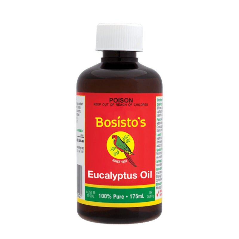 Bosisto's Eucalyptus Oil 175mL - Vital Pharmacy Supplies