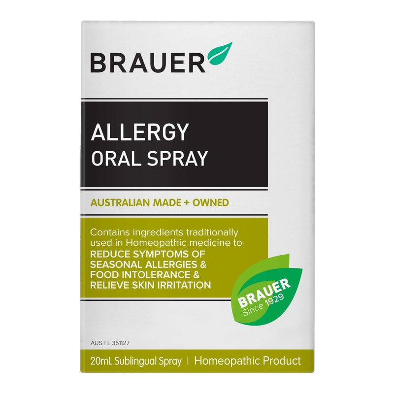 Brauer Allergy Oral Spray 20mL - Vital Pharmacy Supplies