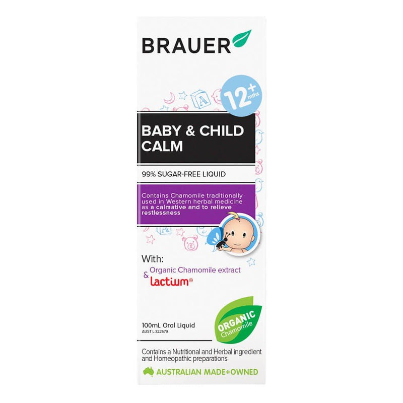 Brauer Baby & Child Calm Oral Liquid 100mL - Vital Pharmacy Supplies