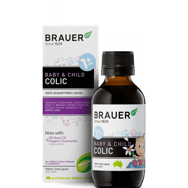 Brauer Baby & Child Colic Oral Liquid 100mL - Vital Pharmacy Supplies