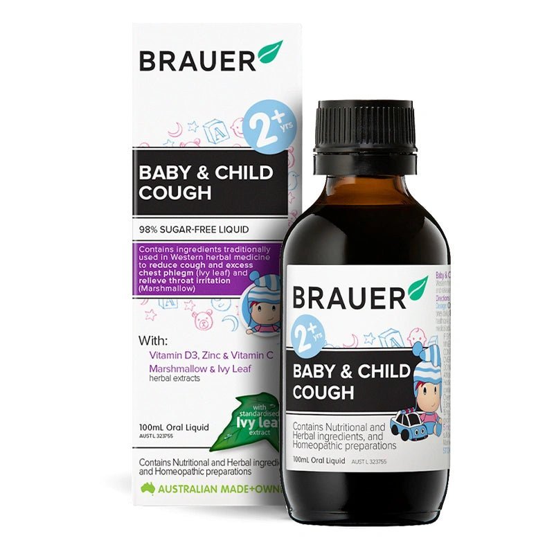 Brauer Baby & Child Cough Oral Liquid 100mL - Vital Pharmacy Supplies