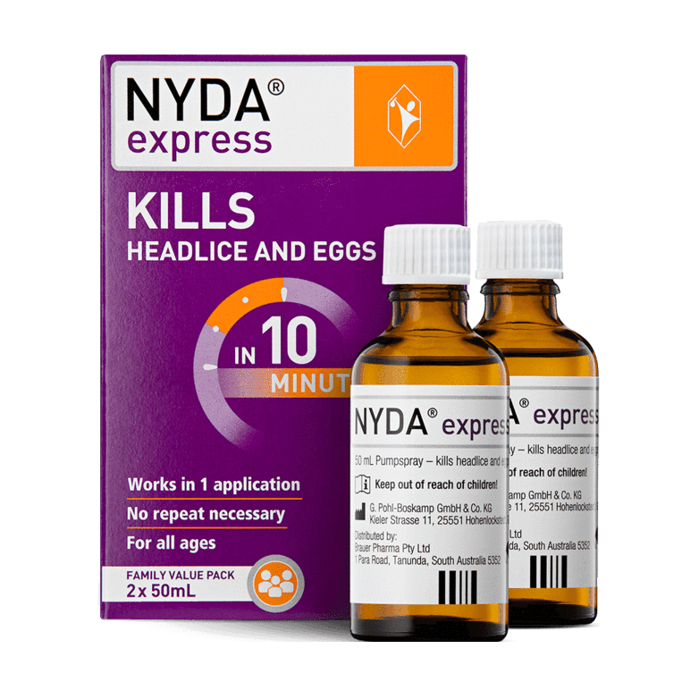 Brauer NYDA Express Family Pack 2 x 50mL - Vital Pharmacy Supplies