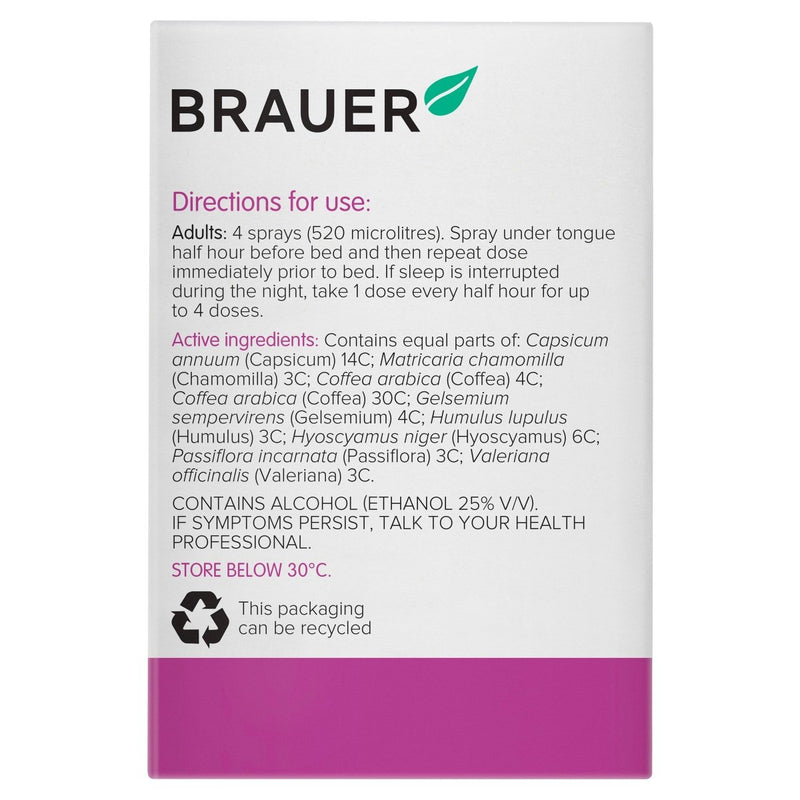 Brauer Sleep Oral Spray 20mL - Vital Pharmacy Supplies