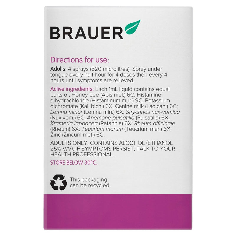 Brauer Snoreeze Oral Spray 20mL - Vital Pharmacy Supplies