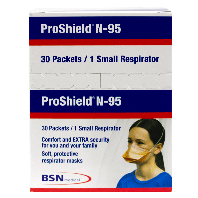 BSN Proshield N95 Small Respirator Masks (Box of 30) - Vital Pharmacy Supplies
