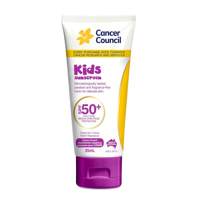 Cancer Council Kids Sunscreen SPF50+ 35mL - Vital Pharmacy Supplies