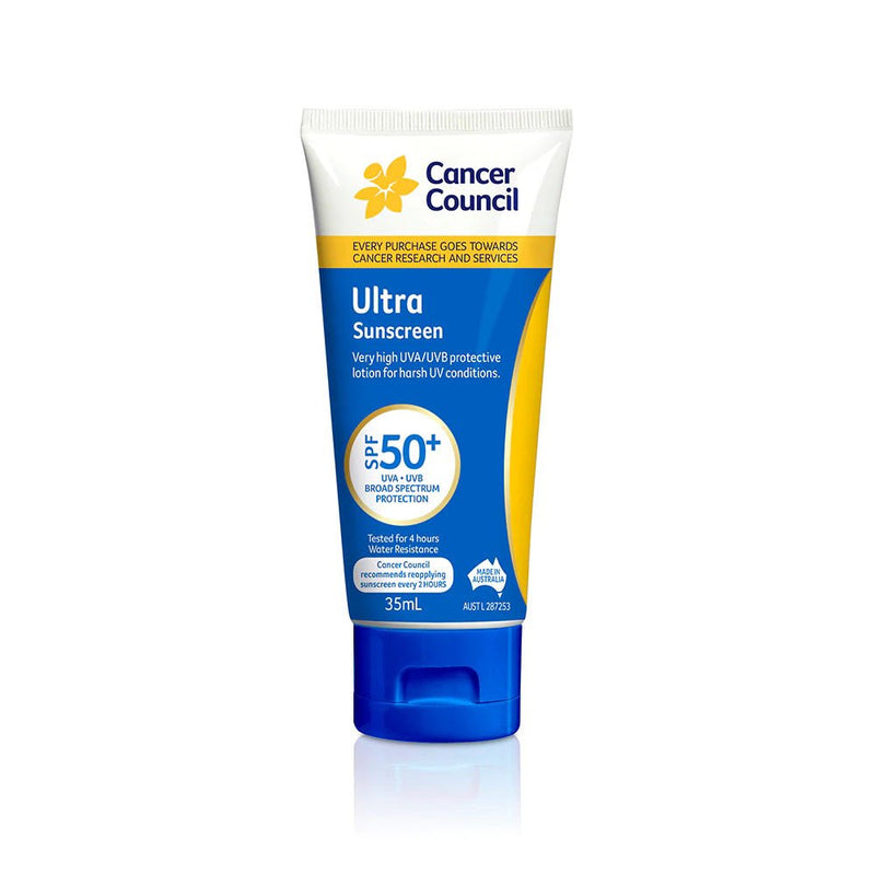 Cancer Council Ultra Sunscreen SPF50+ 35mL - Vital Pharmacy Supplies