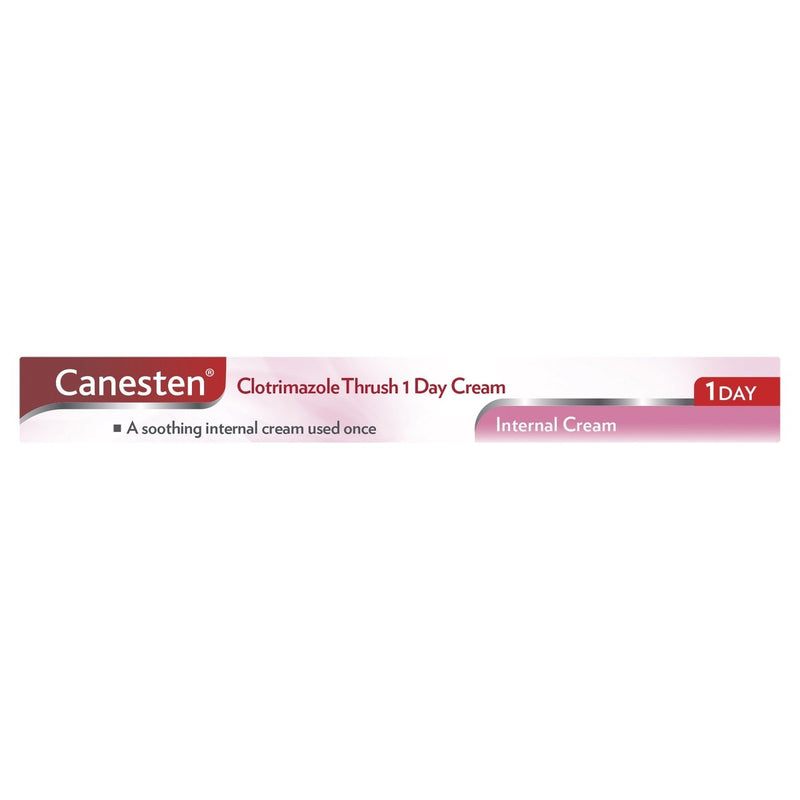 Canesten 1 Day Thrush Treatment Internal Cream (S3) - Vital Pharmacy Supplies