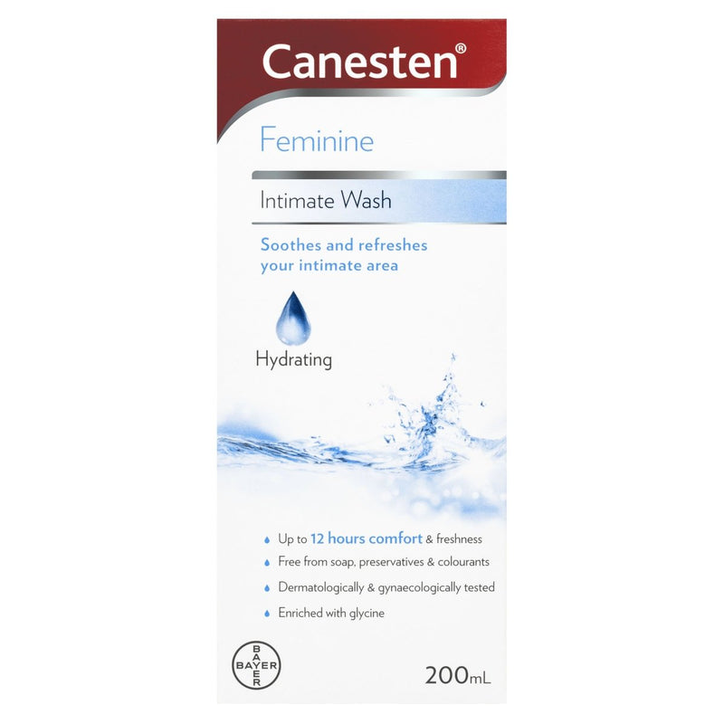 Canesten Feminine Intimate Wash 200mL - Vital Pharmacy Supplies