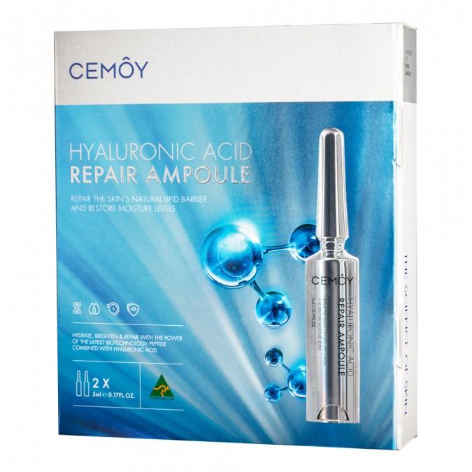 CEMOY Hyaluronic Acid Repair Ampoule Serum 5mL 2 Pack - Vital Pharmacy Supplies