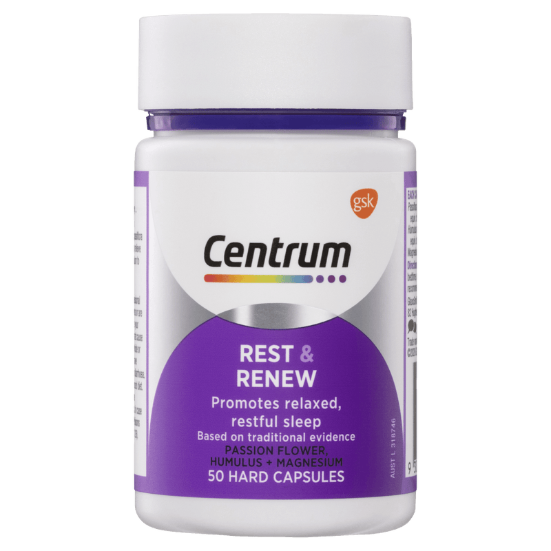 Centrum Rest & Renew 50 Capsules - Vital Pharmacy Supplies