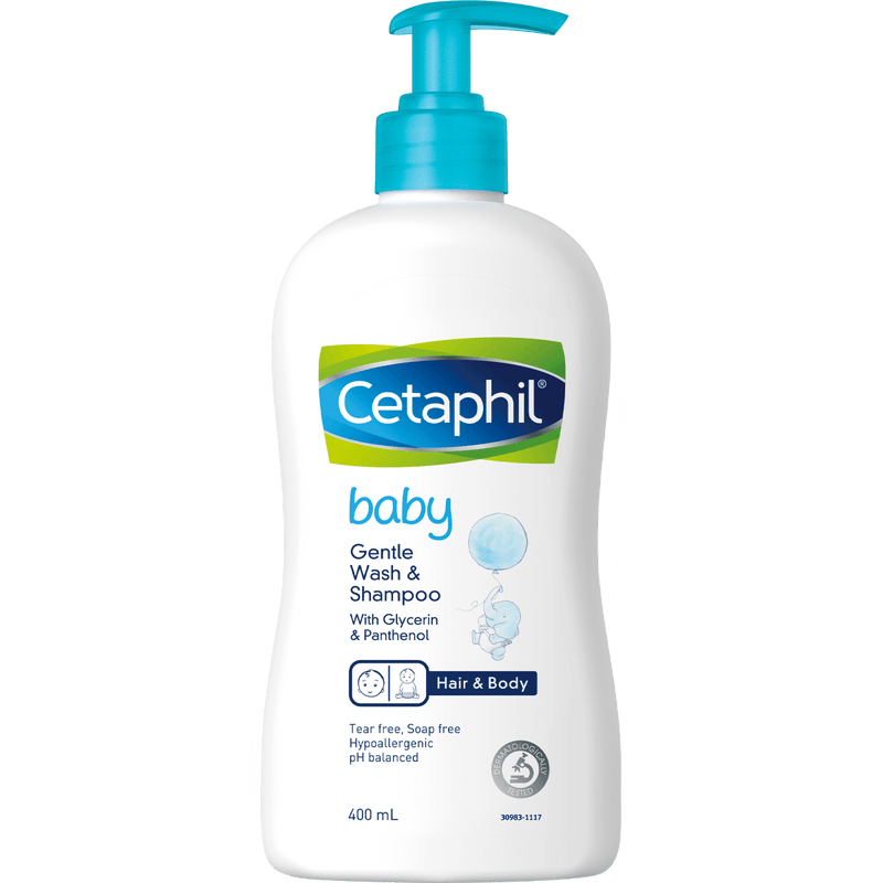 Cetaphil Baby Gentle Wash & Shampoo 400mL - Vital Pharmacy Supplies