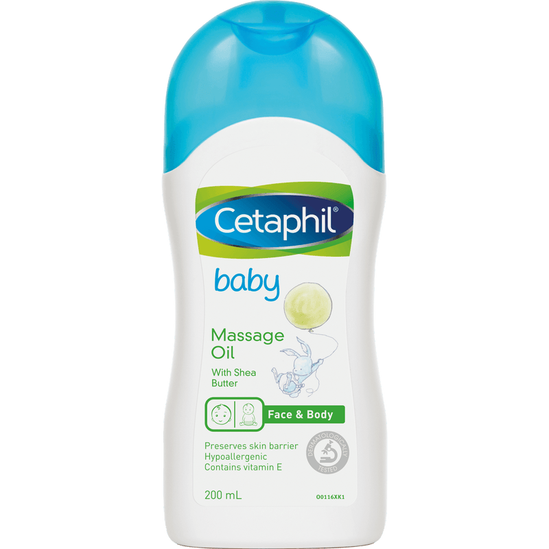 Cetaphil Baby Massage Oil 200mL - Vital Pharmacy Supplies