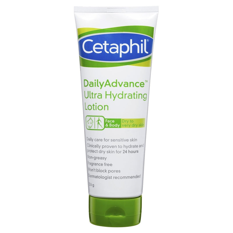 Cetaphil Daily Advance Ultra Hydrating Lotion 226g - Vital Pharmacy Supplies