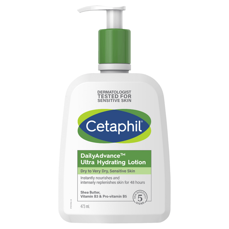 Cetaphil DailyAdvance Ultra Hydrating Lotion 473mL - Vital Pharmacy Supplies