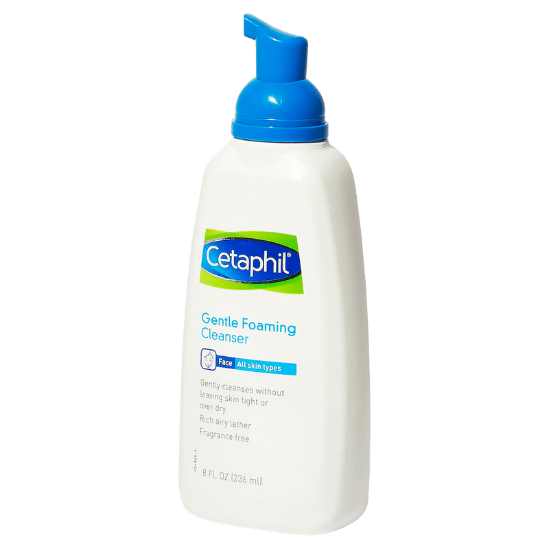 Cetaphil Face Gentle Foaming Cleanser 236mL - Vital Pharmacy Supplies