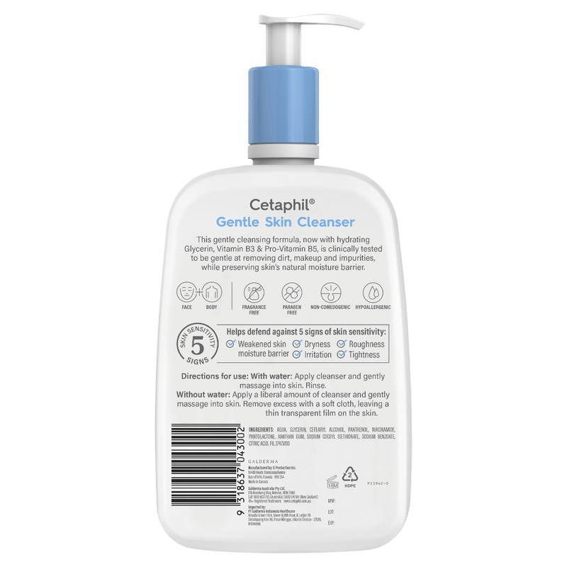 Cetaphil Gentle Skin Cleanser 1L - Vital Pharmacy Supplies