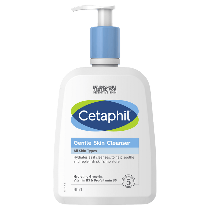 Cetaphil Gentle Skin Cleanser 500mL - Vital Pharmacy Supplies