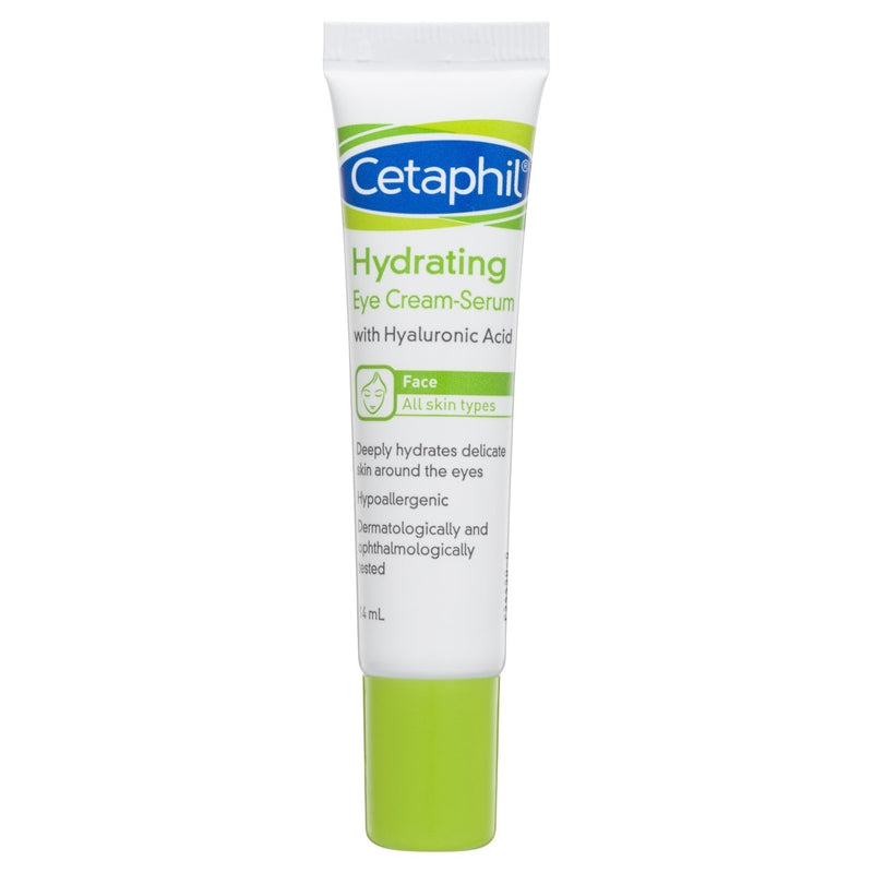 Cetaphil Hydrating Eye Cream-Serum With Hyaluronic Acid 14mL - Vital Pharmacy Supplies