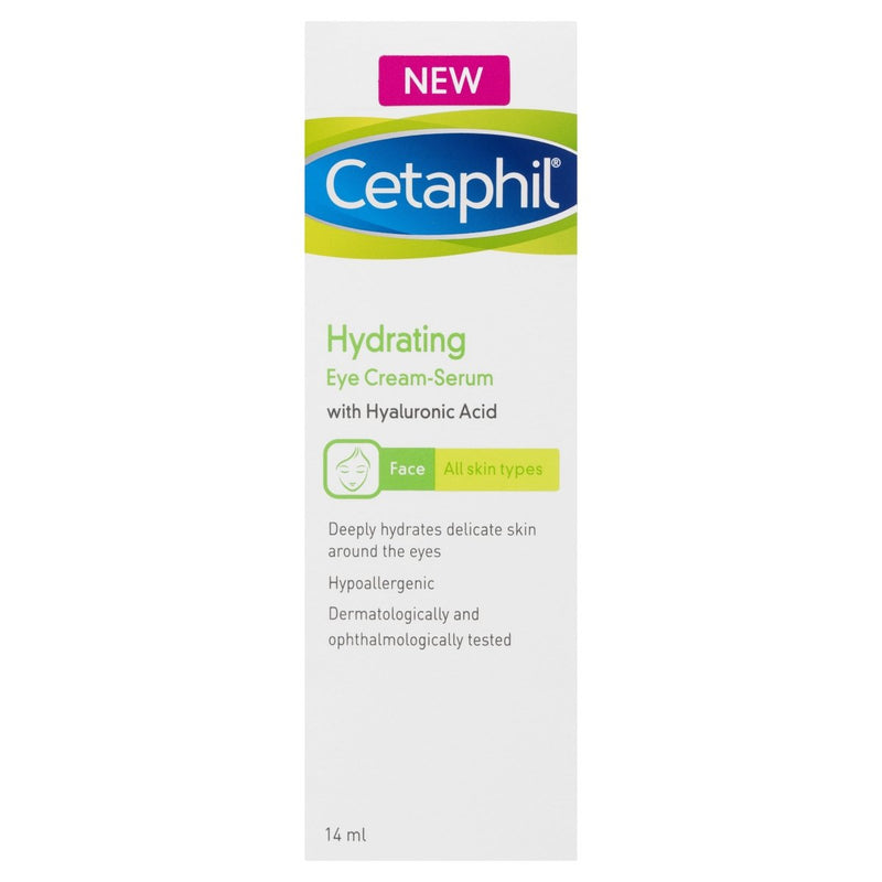 Cetaphil Hydrating Eye Cream-Serum With Hyaluronic Acid 14mL - Vital Pharmacy Supplies