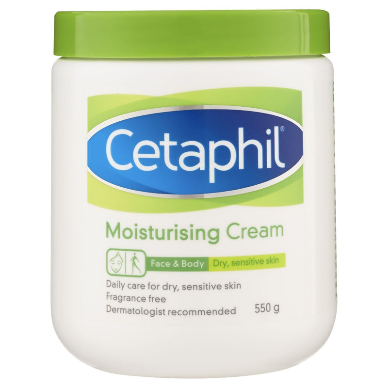Cetaphil Moisturising Cream 550g - Vital Pharmacy Supplies