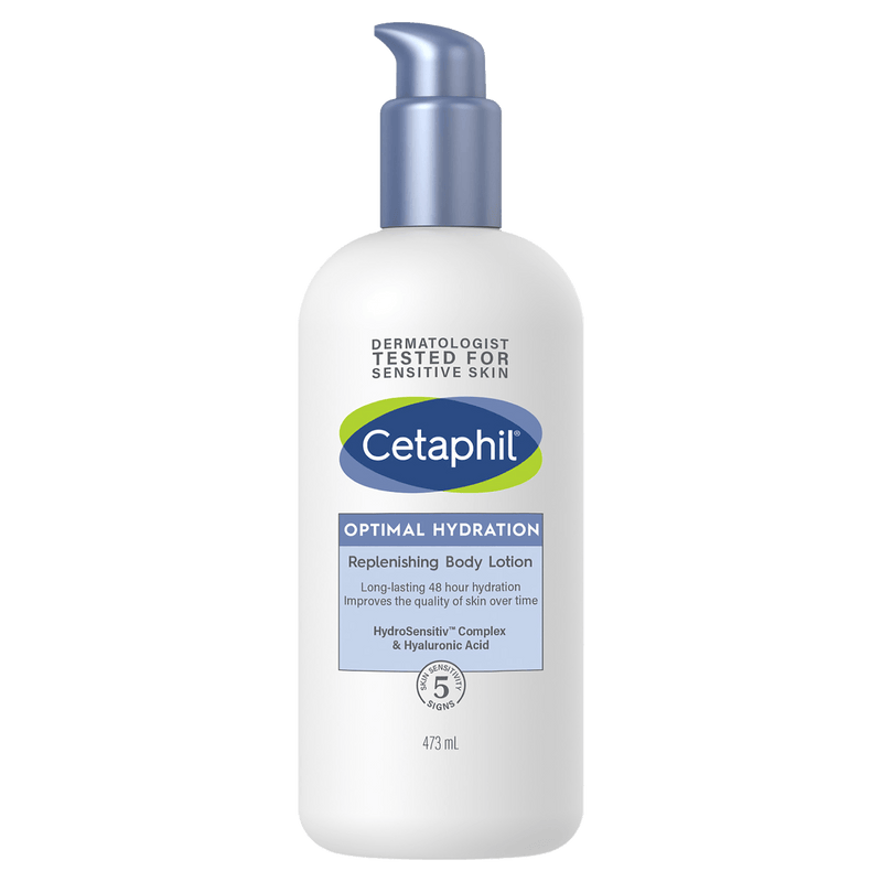 Cetaphil Optimal Hydration Replenishing Body Lotion 473mL - Vital Pharmacy Supplies