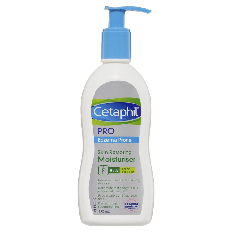 Cetaphil Pro Eczema Prone Skin Restoring Body Moisturiser 295mL - Vital Pharmacy Supplies