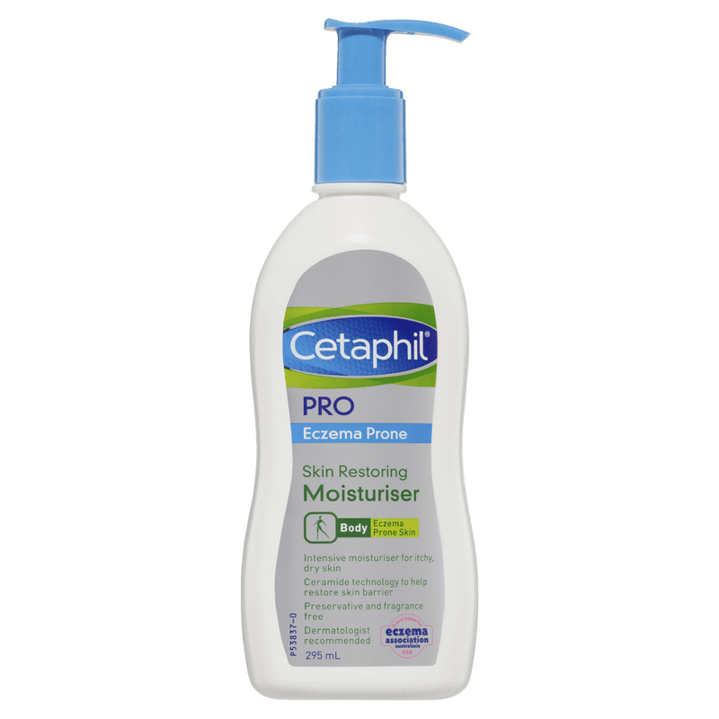 Cetaphil Pro Eczema Prone Skin Restoring Moisturiser 295mL - Vital Pharmacy Supplies