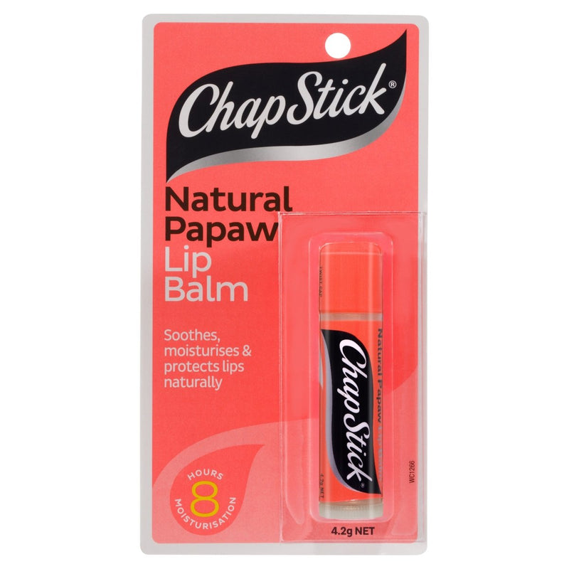 Chapstick Natural Papaw Lip Balm 4.2g - Vital Pharmacy Supplies