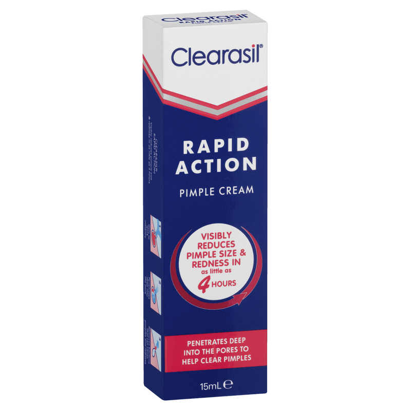 Clearasil Rapid Action Pimple Cream 15mL - Vital Pharmacy Supplies