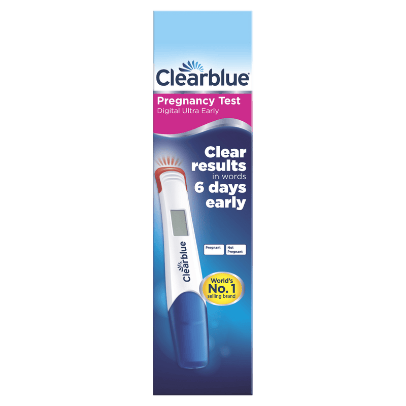 Clearblue Digital Ultra Early Detection Pregnancy Test Kit 1 Pack - Vital Pharmacy Supplies