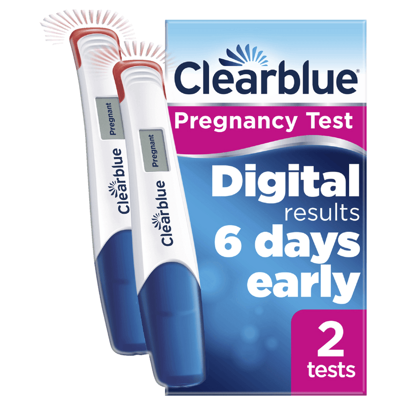 Clearblue Digital Ultra Early Detection Pregnancy Test Kit 2 Pack - Vital Pharmacy Supplies