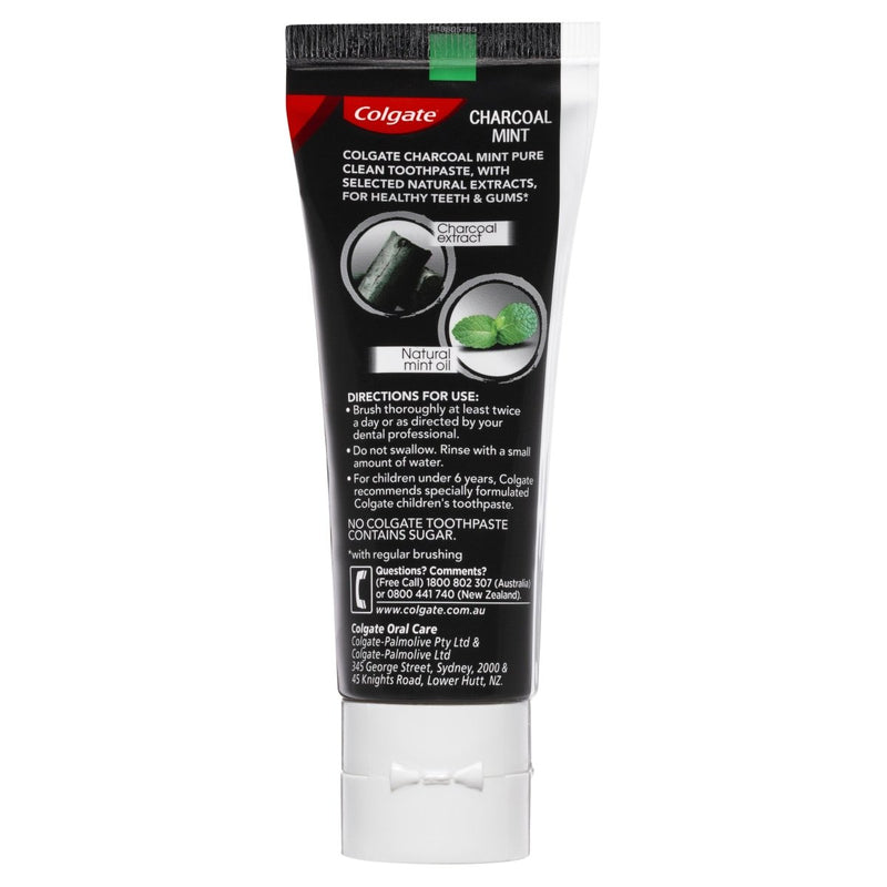 Colgate Charcoal Mint Toothpaste 100g - Vital Pharmacy Supplies