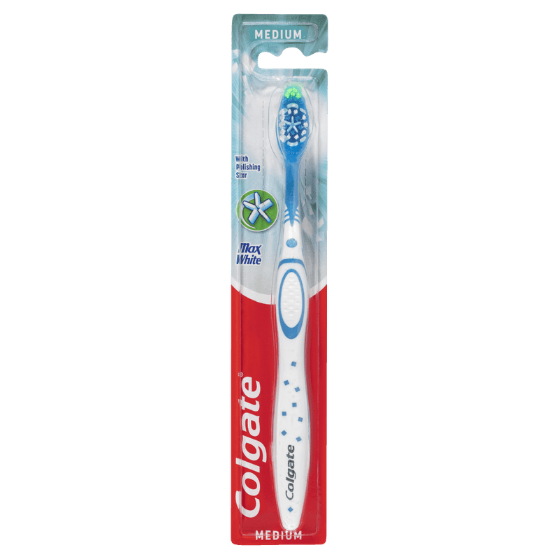 Colgate Max White Medium Toothbrush 1 Pack - Vital Pharmacy Supplies