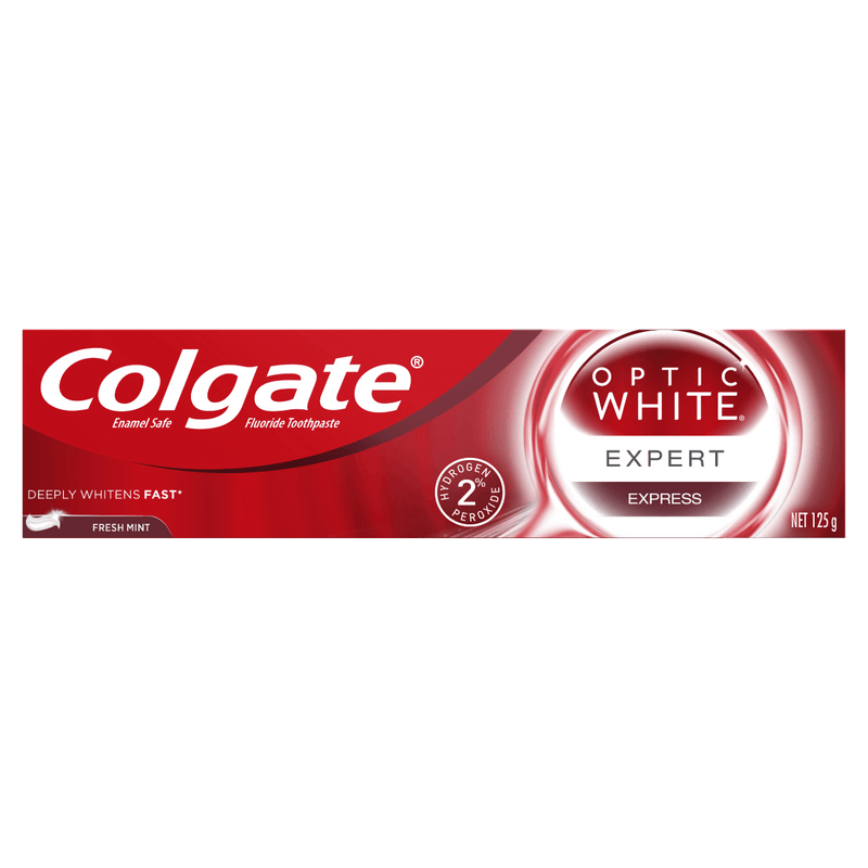 Colgate Optic White Expert Express Whitening Toothpaste 125g - Vital Pharmacy Supplies