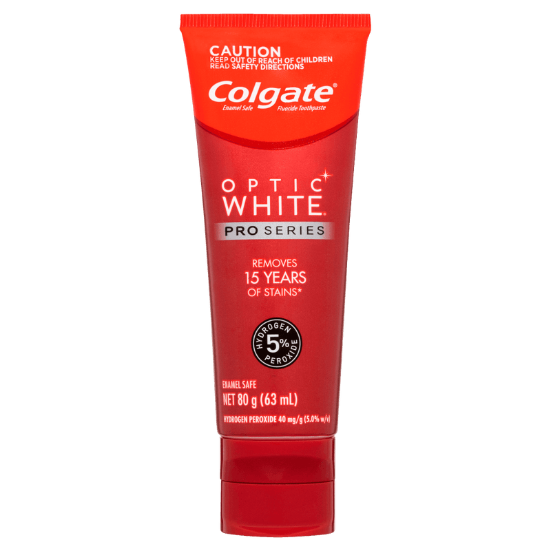 Colgate Optic White Pro Series Teeth Whitening Toothpaste 80g - Vital Pharmacy Supplies