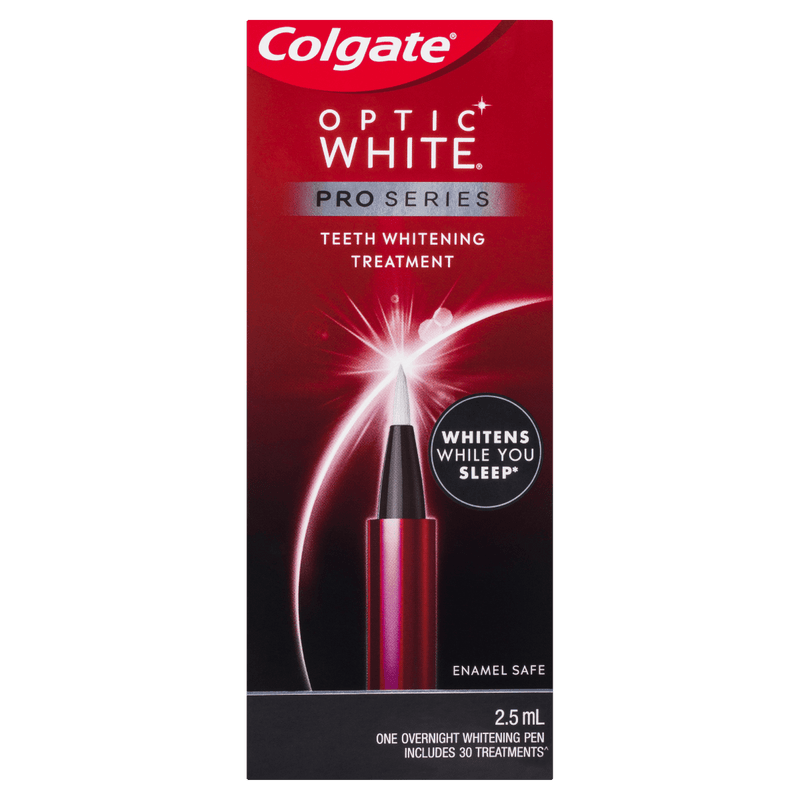 Colgate Optic White Pro Series Teeth Whitening Treatment Pen 2.5mL - Vital Pharmacy Supplies