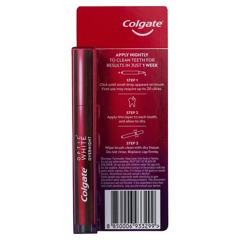 Colgate Overnight Whitening Treatment Pen 2.5mL - Vital Pharmacy Supplies