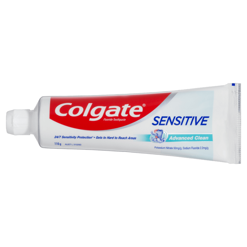 Colgate Sensitive Advanced Clean Toothpaste 110g - Vital Pharmacy Supplies