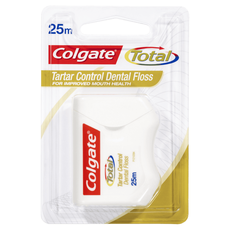 Colgate Total Tartar Control Dental Floss 25m - Vital Pharmacy Supplies