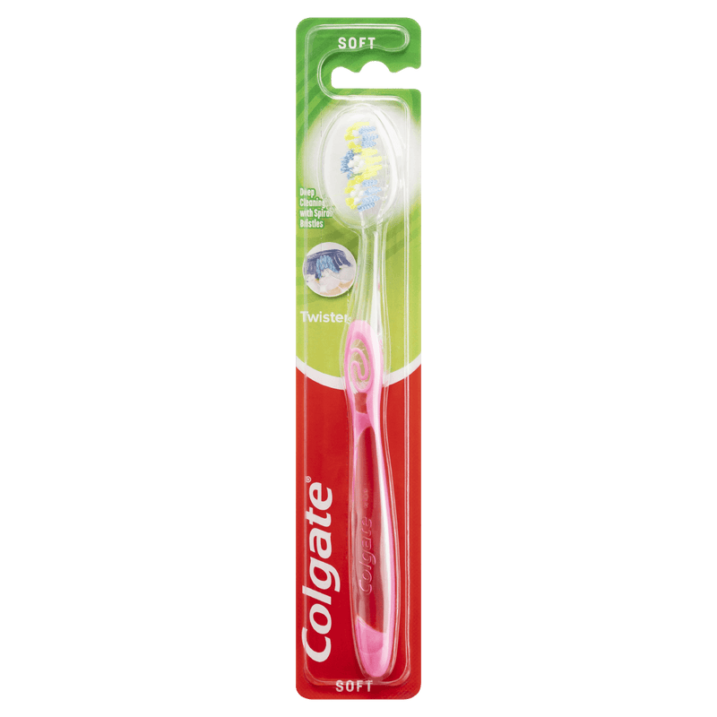 Colgate Twister Soft Toothbrush 1 Pack - Vital Pharmacy Supplies