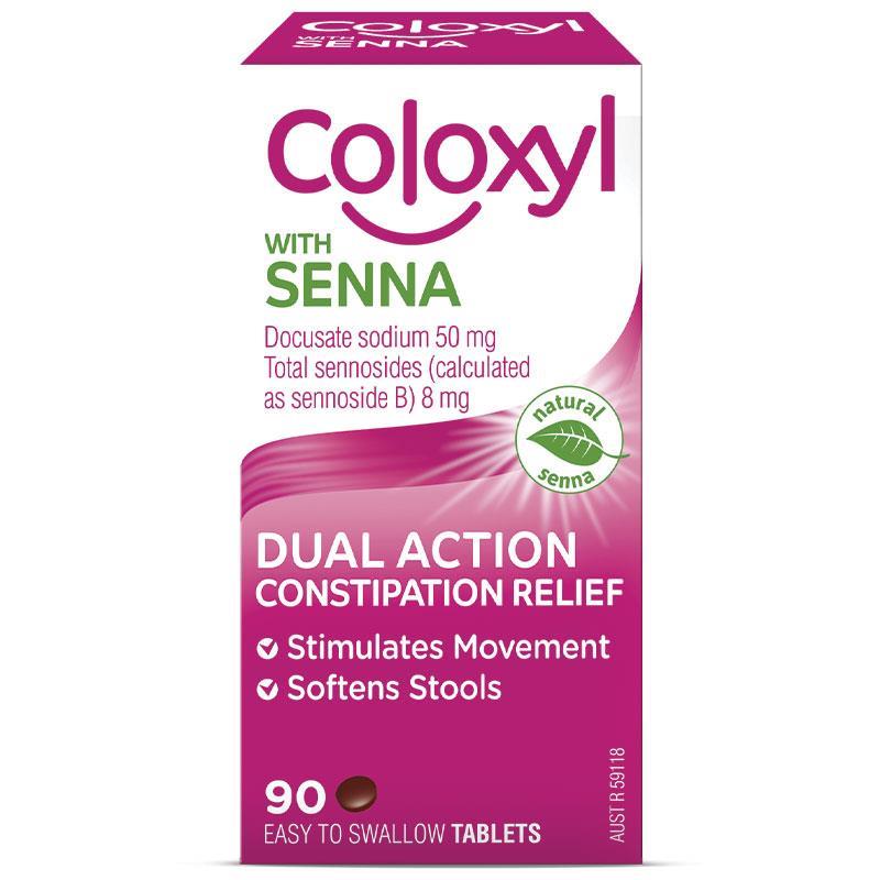 Coloxyl With Senna 90 Tablets - Vital Pharmacy Supplies
