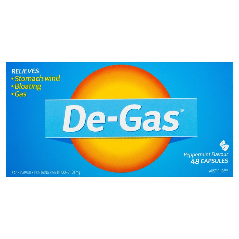 De-Gas Capsules 48 Pack - Vital Pharmacy Supplies