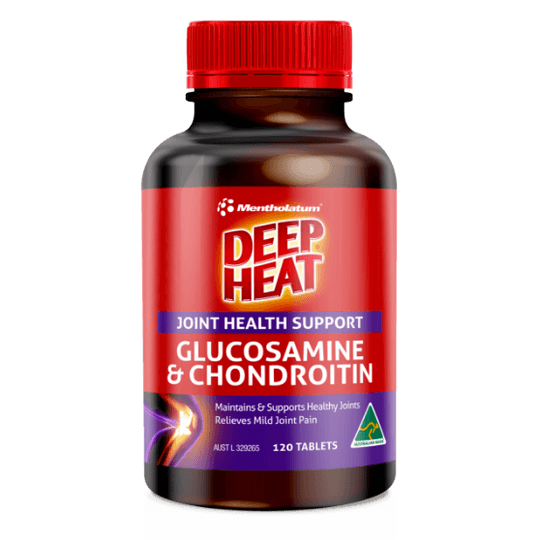 Deep Heat Joint Health Support Glucosamine & Chondroitin 120 Tablets - Vital Pharmacy Supplies