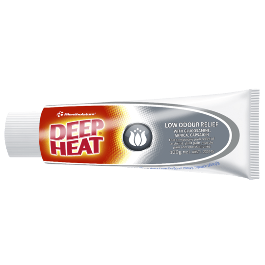 Deep Heat Low Odour Relief 100g - Vital Pharmacy Supplies