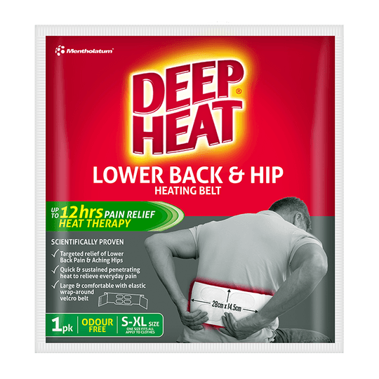 Deep Heat Lower Back & Hip Heating Belt 1 Pack - Vital Pharmacy Supplies